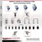 Service Caster 3 Inch 316SS Blue Poly Swivel 1-5/8 Inch Expanding Stem Caster Lock Brake SCC SCC-SS316TTLEX20S314-PPUB-BLUE-158 - alternate 3